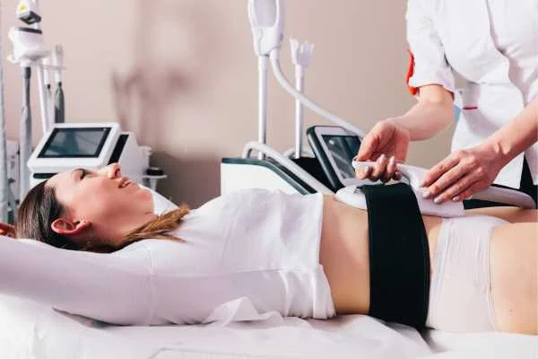 woman having body sculpting to help improve her body image and her mental health Epping Green