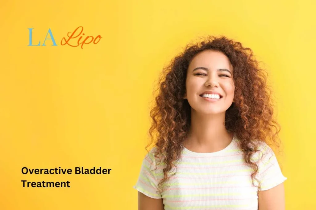 woman smiling about overactive bladder treatment Epping Green solutions