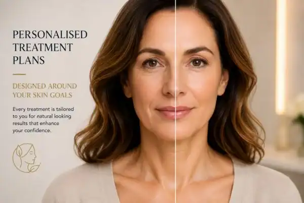 Before and after results of Collagen Lift Therapy Epping Green