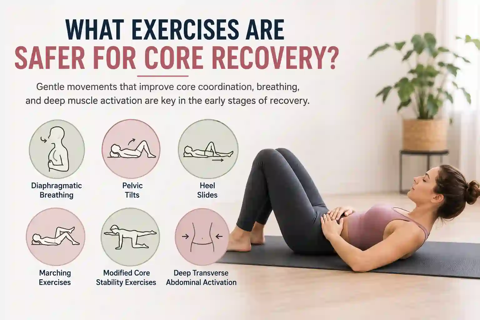 What Exercises Are Safer for Core Recovery Epping Green