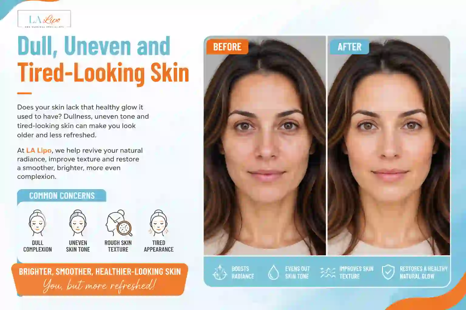 Sign #5: Dull, Uneven and Tired-Looking Skin Epping Green