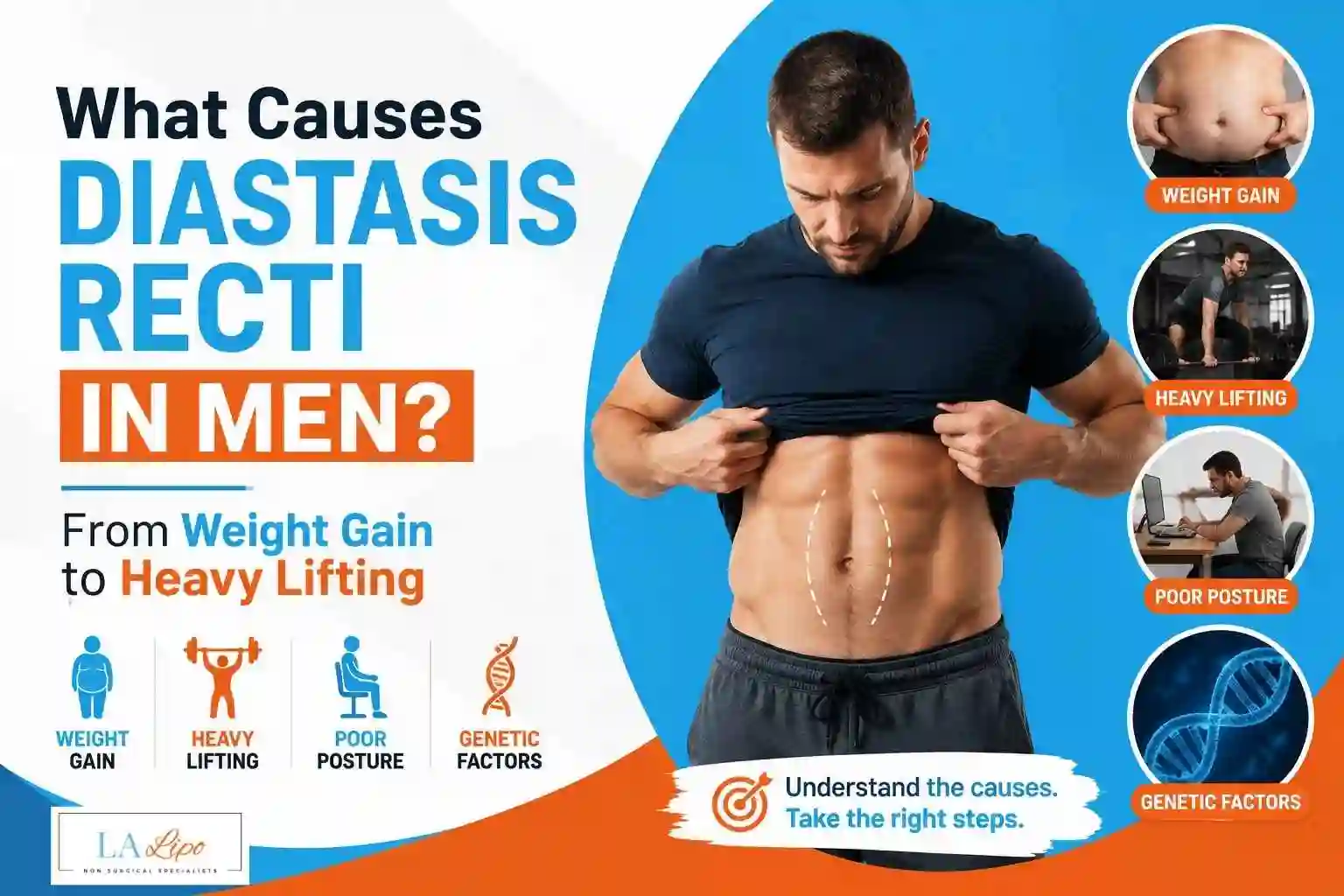 What Causes Diastasis Recti in Men? From Weight Gain to Heavy Lifting Epping Green
